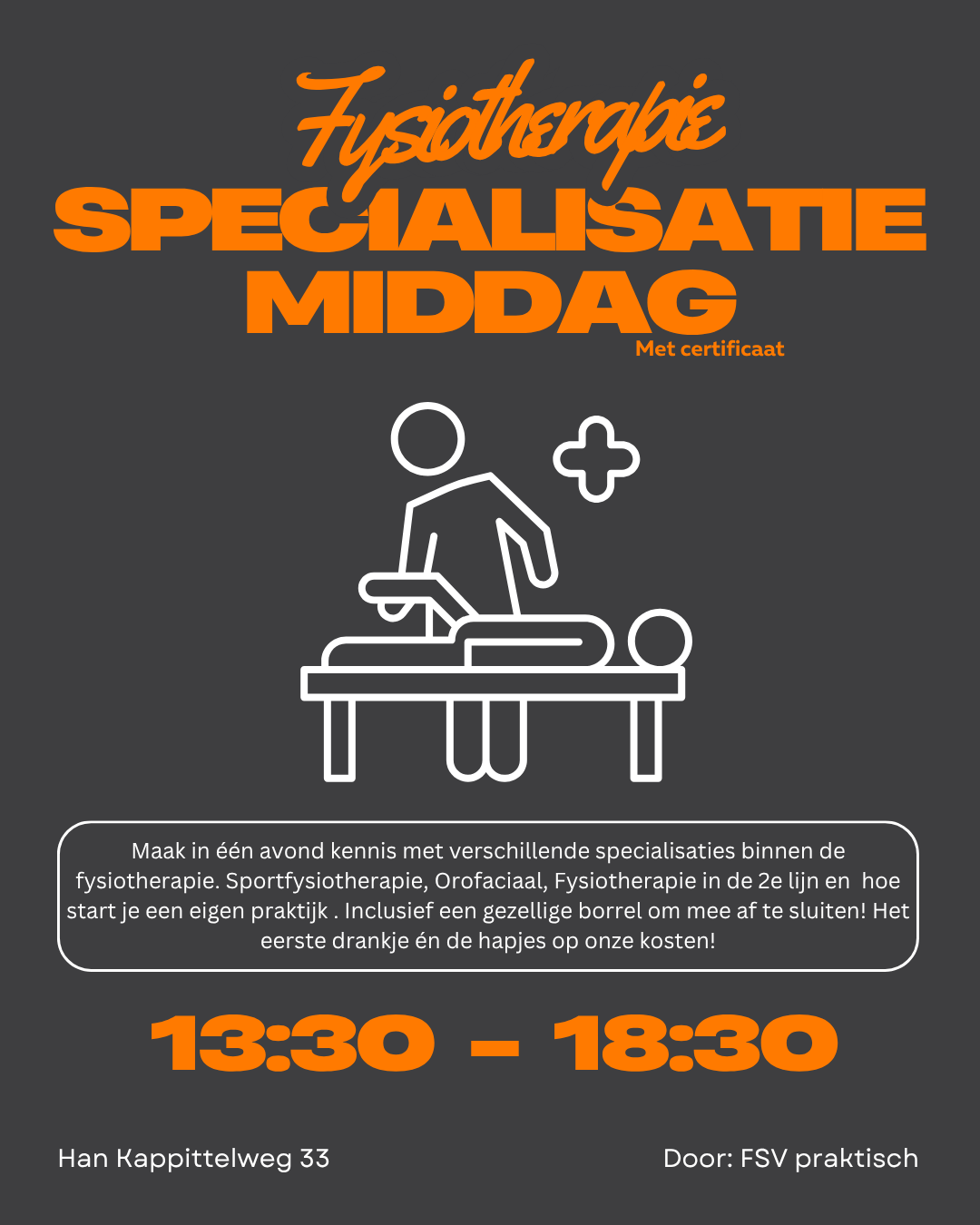 Specialisaties in de fysiotherapie- Workshop middag